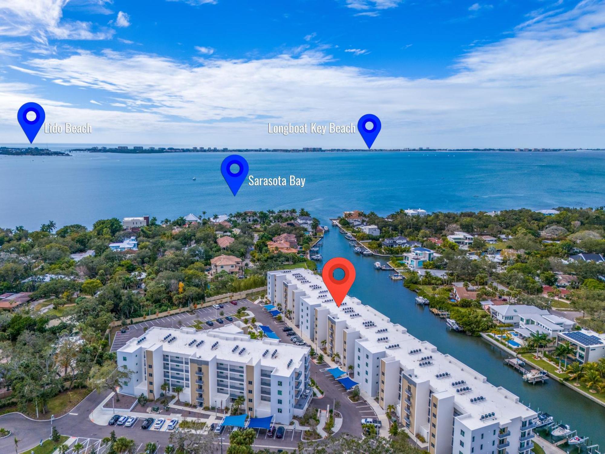 Apartamento Waterside Retreat: Modern 2br, Mins To & Sarasota
